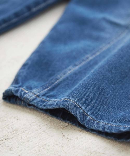 CUBE SUGAR（キューブシュガー）の「WEB限定 キリカエボールデニムパンツ（デニムパンツ・レディース・インディゴブルー/ブルー/ブラック・M）」の17枚目の写真