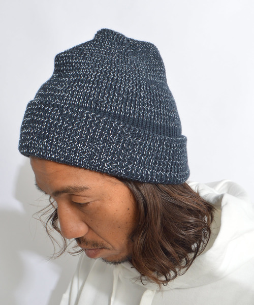 ROOPTOKYO（ループトウキョウ）の「Reflective Beanie（ニットキャップ/ビーニー・メンズ・ブラック/ネイビー/バーガンディー・FREE）」の6枚目の写真