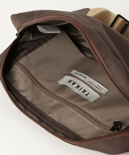 TAIKAN（テイケン）の「TAIKAN テイケン / SPECTRE スペクトルショルダーボディバッグ ウエストバッグ / TAI-010-2（ショルダーバッグ・メンズ・ブラウン/オレンジ・FREE）」の5枚目の写真