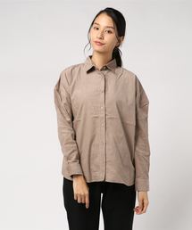 AMERICAN HOLIC | ベーシック2WAY コール天シャツ(シャツ/ブラウス)