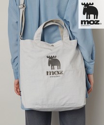 moz(モズ) B4 A4サイズ収納可 帆布 キャンバス 2WAY トートバッグ ショルダーバッグ