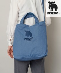 moz（モズ）の「moz(モズ) B4 A4サイズ収納可 帆布 キャンバス 2WAY トートバッグ ショルダーバッグ（トートバッグ・メンズ）」