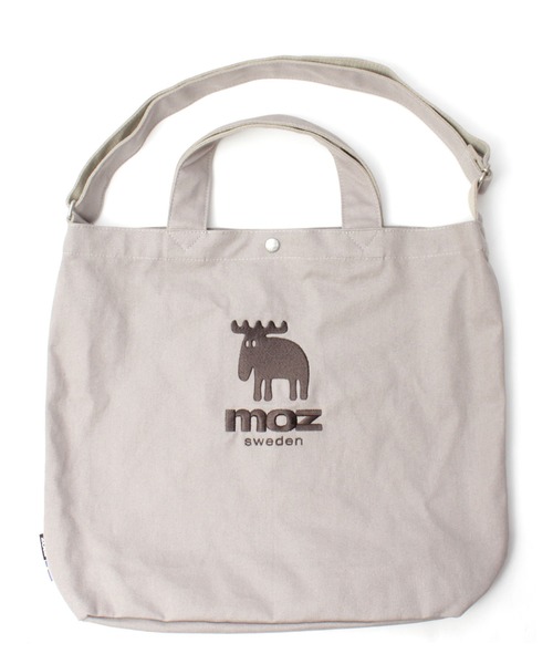 moz（モズ）の「moz(モズ) B4 A4サイズ収納可 帆布 キャンバス 2WAY トートバッグ ショルダーバッグ（トートバッグ・レディース・ホワイト/ブラック/ホワイト系その他/ブルー/ホワイト系その他3/ホワイト系その他2/グレー/ブルー系その他2/グレー系その他2/ブルー系その他3・ONE SIZE）」の17枚目の写真