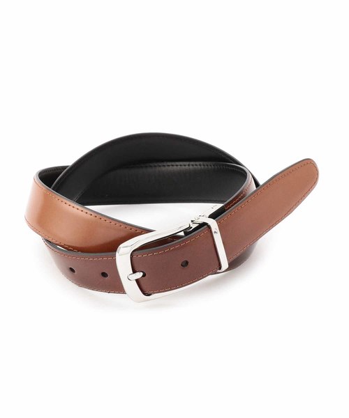 MEN\u0027S BIGI(メンズビギ)の「リバーシブル ドレスベルト(ベルト)」|キャメル