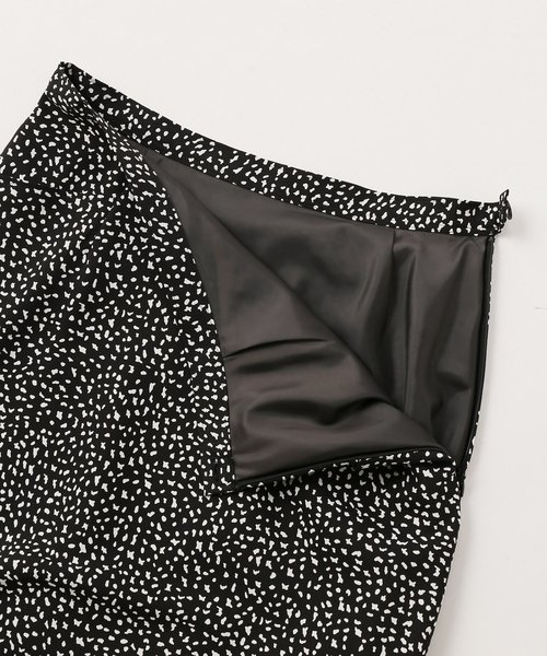 SLOBE IENA（スローブイエナ）の「ニュアンスドットロングスカート◆（スカート・レディース・ブラック/アイボリー・40/38/36）」の20枚目の写真