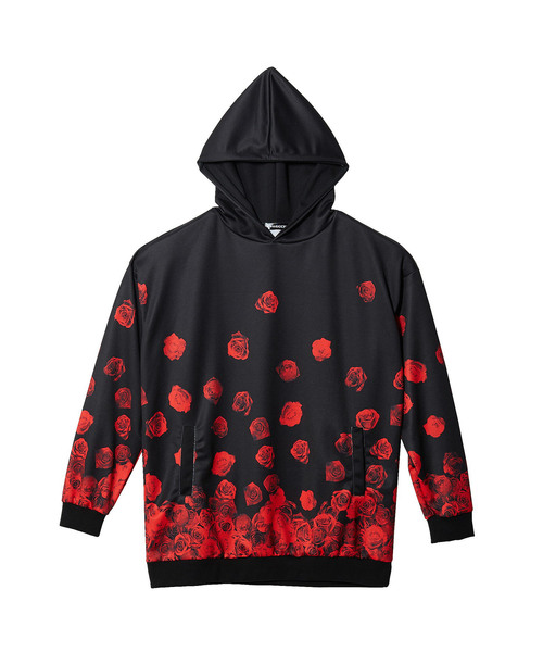 ankoROCK 花柄パーカー　スーパービッグ ankoROCK 花柄パーカースーパービッグ