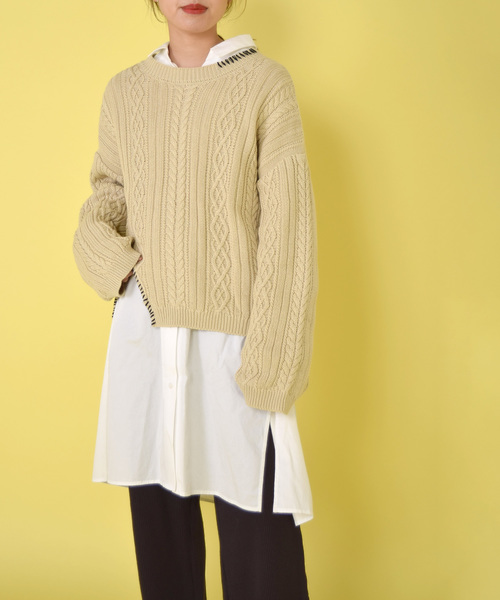 w closet（ダブルクローゼット）の「スリット入りテレコメローパンツ（その他パンツ・レディース・スミクロ/スモークグレー/ライトピンク/トップグレー/オートミール/オフホワイト・FREE）」の22枚目の写真