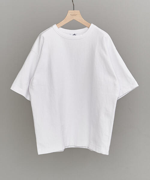 BEAUTY&YOUTH UNITED ARROWS（ビューティーアンドユースユナイテッドアローズ）の「BY 10oz ヘビー ワイド Ｔシャツ（Tシャツ/カットソー・メンズ・ブラック/ワインレッド/ホワイト/ライトグレー/オレンジ・L/XL/S/M）」の2枚目の写真