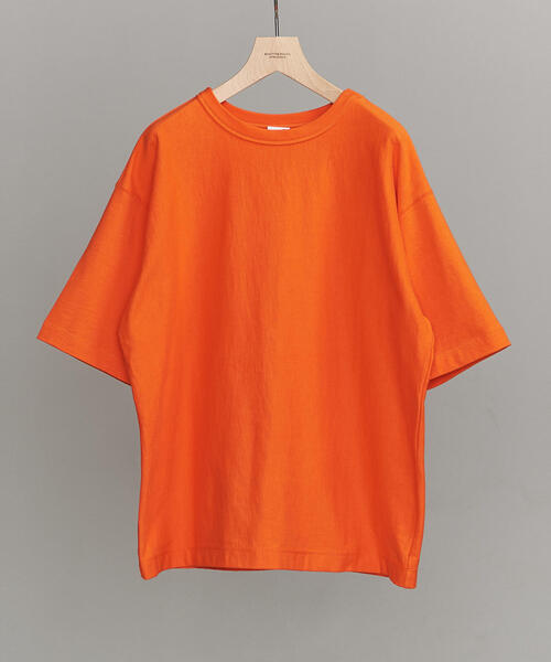BEAUTY&YOUTH UNITED ARROWS（ビューティーアンドユースユナイテッドアローズ）の「BY 10oz ヘビー ワイド Ｔシャツ（Tシャツ/カットソー・メンズ・ブラック/ワインレッド/ホワイト/ライトグレー/オレンジ・L/XL/S/M）」の5枚目の写真