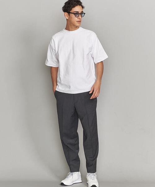 BEAUTY&YOUTH UNITED ARROWS（ビューティーアンドユースユナイテッドアローズ）の「BY 10oz ヘビー ワイド Ｔシャツ（Tシャツ/カットソー・メンズ・ホワイト/ライトグレー/ワインレッド/ブラック/オレンジ・L/M/S/XL）」の22枚目の写真