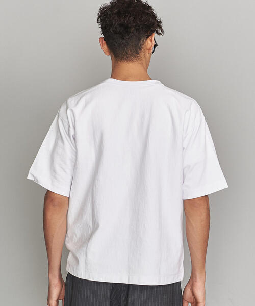 BEAUTY&YOUTH UNITED ARROWS（ビューティーアンドユースユナイテッドアローズ）の「BY 10oz ヘビー ワイド Ｔシャツ（Tシャツ/カットソー・メンズ・ブラック/ワインレッド/ホワイト/ライトグレー/オレンジ・L/XL/S/M）」の21枚目の写真