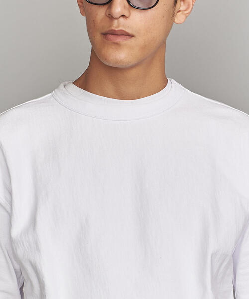 BEAUTY&YOUTH UNITED ARROWS（ビューティーアンドユースユナイテッドアローズ）の「BY 10oz ヘビー ワイド Ｔシャツ（Tシャツ/カットソー・メンズ・ブラック/ワインレッド/ホワイト/ライトグレー/オレンジ・L/XL/S/M）」の22枚目の写真