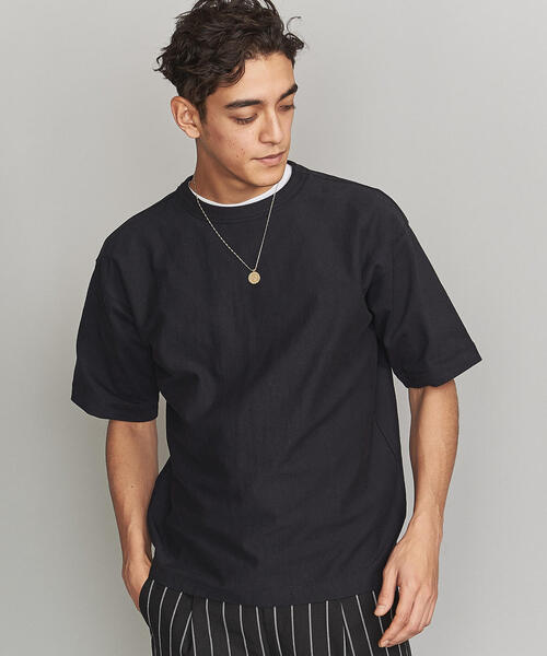 BEAUTY&YOUTH UNITED ARROWS（ビューティーアンドユースユナイテッドアローズ）の「BY 10oz ヘビー ワイド Ｔシャツ（Tシャツ/カットソー・メンズ・ホワイト/ライトグレー/ブラック/オレンジ/ワインレッド・S/M/L/XL）」の13枚目の写真