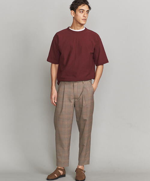 BEAUTY&YOUTH UNITED ARROWS（ビューティーアンドユースユナイテッドアローズ）の「BY 10oz ヘビー ワイド Ｔシャツ（Tシャツ/カットソー・メンズ・ブラック/ワインレッド/ホワイト/ライトグレー/オレンジ・L/XL/S/M）」の11枚目の写真