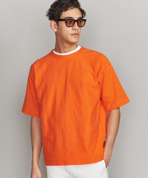 BEAUTY&YOUTH UNITED ARROWS（ビューティーアンドユースユナイテッドアローズ）の「BY 10oz ヘビー ワイド Ｔシャツ（Tシャツ/カットソー・メンズ・ブラック/ワインレッド/ホワイト/ライトグレー/オレンジ・L/XL/S/M）」の13枚目の写真