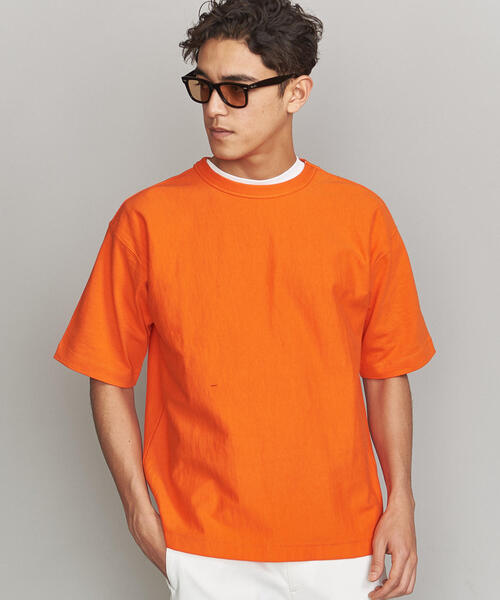 BEAUTY&YOUTH UNITED ARROWS（ビューティーアンドユースユナイテッドアローズ）の「BY 10oz ヘビー ワイド Ｔシャツ（Tシャツ/カットソー・メンズ・ブラック/ワインレッド/ホワイト/ライトグレー/オレンジ・L/XL/S/M）」の14枚目の写真