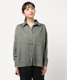 Editt by YECCA VECCA | P.テンセルスキッパ-シャツ(シャツ/ブラウス)