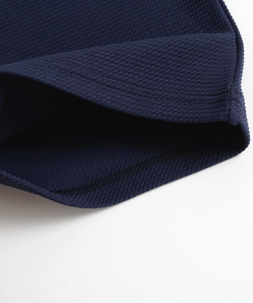 minsobi（ミンソビ）の「7分袖カットソー ビッグシルエットTシャツ（Tシャツ/カットソー・メンズ・ホワイト/チャコールグレー/スカイブルー/ブラック/ネイビー/クリーム・ONE SIZE）」の17枚目の写真