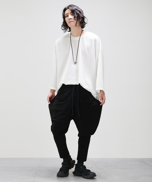 7分袖カットソー ビッグシルエットTシャツ（Tシャツ/カットソー