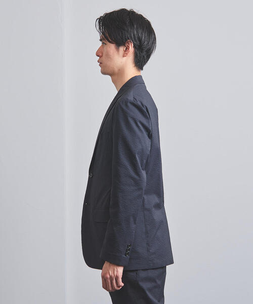 専用【極美品/L】ユナイテッドアローズ　テーラードジャケット　シアサッカー ユナイテッドアローズ シアサッカージャケット