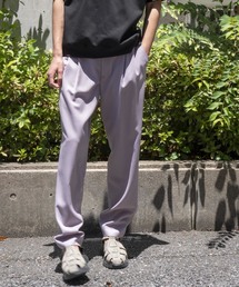 MAISON SPECIAL | ストレッチツイルワイドテーパードスラックス 【MAISON SPECIAL/メゾンスペシャル】(スラックス)