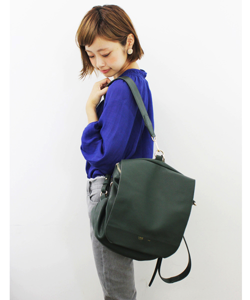 Kastane（カスタネ）の「【Kastane】2WAYリュック（バックパック/リュック・レディース・グリーン/ブラック/ホワイト/ブラウン/ピンクベージュ/ブラウン系その他・FREE）」の5枚目の写真