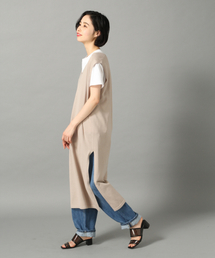 LOWRYS FARM | ２ＷＡＹフカＶネックワンピース　836247(ワンピース)