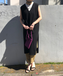 LOWRYS FARM | ２ＷＡＹフカＶネックワンピース　836247(ワンピース)