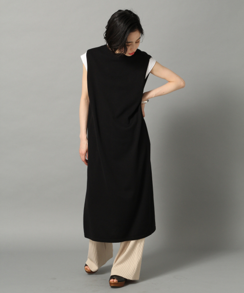 LOWRYS FARM（ローリーズファーム）の「２ＷＡＹフカＶネックワンピース　836247（ワンピース・レディース・ブラック/ブラウン/ベージュ・FREE）」の11枚目の写真