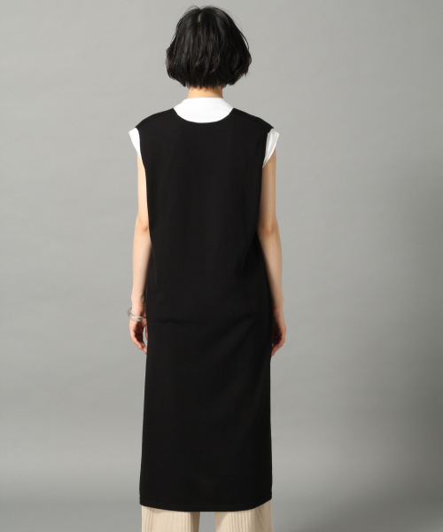 LOWRYS FARM（ローリーズファーム）の「２ＷＡＹフカＶネックワンピース　836247（ワンピース・レディース・ブラック/ブラウン/ベージュ・FREE）」の10枚目の写真