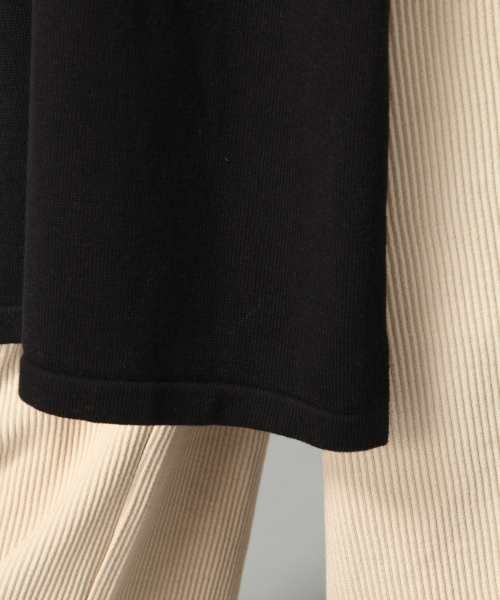 LOWRYS FARM（ローリーズファーム）の「２ＷＡＹフカＶネックワンピース　836247（ワンピース・レディース・ブラック/ブラウン/ベージュ・FREE）」の12枚目の写真