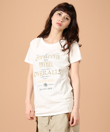 goa | STRONG　FOR　WORK　ﾌﾟﾘﾝﾄTシャツ(Tシャツ/カットソー)