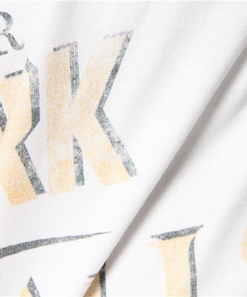 goa（ゴア）の「STRONG　FOR　WORK　ﾌﾟﾘﾝﾄTシャツ（Tシャツ/カットソー・レディース・ホワイト/グレー/ベージュ/カーキ・FREE）」の11枚目の写真