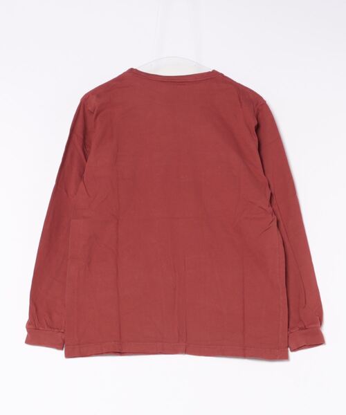 CAMBER（キャンバー）の「別注CREW LS TEE(FINEST) / long sleeve crew neck pocket T shirts（Tシャツ/カットソー・メンズ・ホワイト/ブラック/マスタード/レッド系その他/ブルーグリーン・L/M/S/XL）」の6枚目の写真