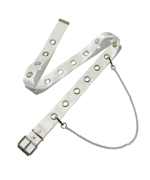 セール ファッション雑貨 シートベルト素材 ベルト チェーン付きベルト ベルト Spinns スピンズ のファッション