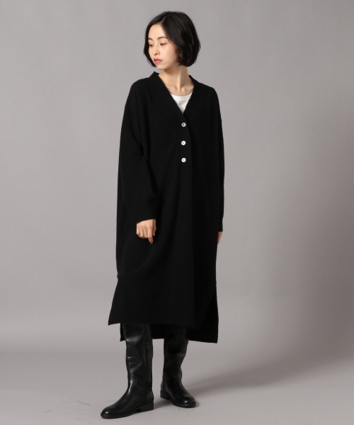 LOWRYS FARM（ローリーズファーム）の「イタリーヘンリーワンピース　840736（ワンピース・レディース・ブラック/グレー/ブラウン/ブルー/モカ/ミント・FREE）」の13枚目の写真