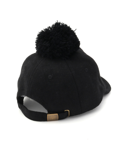 MAKE YOUR DAY（メイクユアデイ）の「梵天キャップ（キャップ・キッズ・ブラック/グレー/カーキ/ワインレッド・XS/S/M/L）」の6枚目の写真