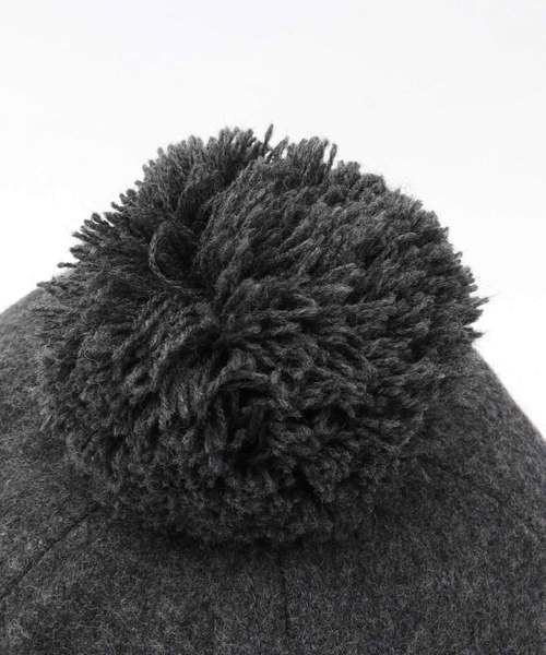 MAKE YOUR DAY（メイクユアデイ）の「梵天キャップ（キャップ・キッズ・ブラック/グレー/カーキ/ワインレッド・XS/S/M/L）」の12枚目の写真