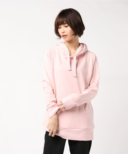 IGNIO（イグニオ）の「スウェットプルパーカ（長袖）（パーカー・レディース・ブラック/トップグレー/ピンク・M/L/XL）」の3枚目の写真