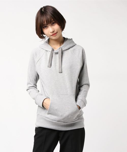 IGNIO（イグニオ）の「スウェットプルパーカ（長袖）（パーカー・レディース・ブラック/トップグレー/ピンク・M/L/XL）」の2枚目の写真