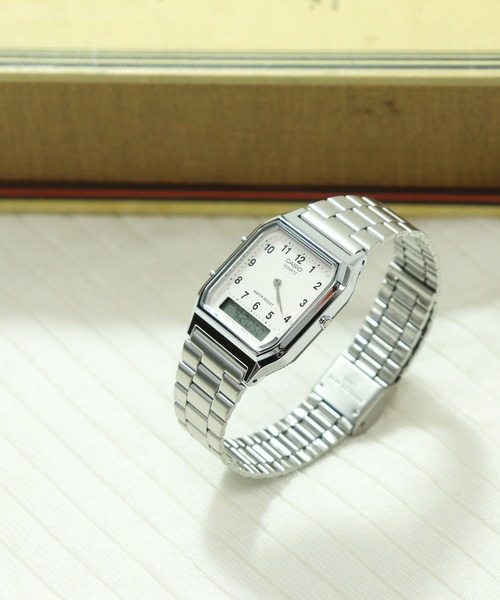 CASIO（カシオ）の「【 CASIO / カシオ 】スタンダード コンビネーション AQ-230A（デジタル腕時計・メンズ・シルバー・FREE）」の13枚目の写真