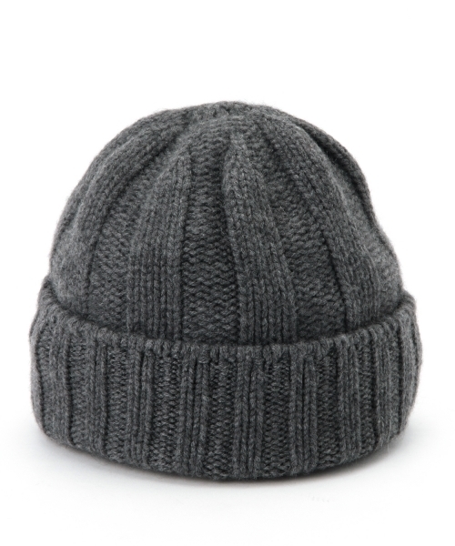 BEAMS PLUS（ビームスプラス）の「BEAMS PLUS / カシミヤ ワッチキャップ（ニットキャップ/ビーニー・メンズ・チャコールグレー/ブラック/ネイビー・ONE SIZE）」の21枚目の写真