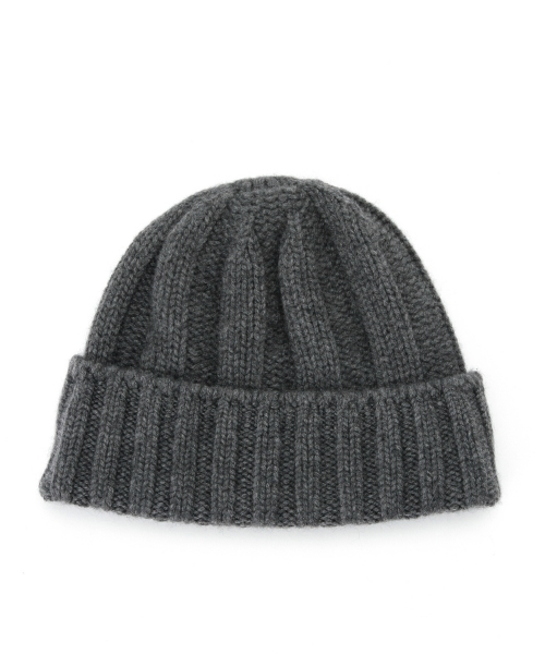 BEAMS PLUS（ビームスプラス）の「BEAMS PLUS / カシミヤ ワッチキャップ（ニットキャップ/ビーニー・メンズ・チャコールグレー/ブラック/ネイビー・ONE SIZE）」の15枚目の写真