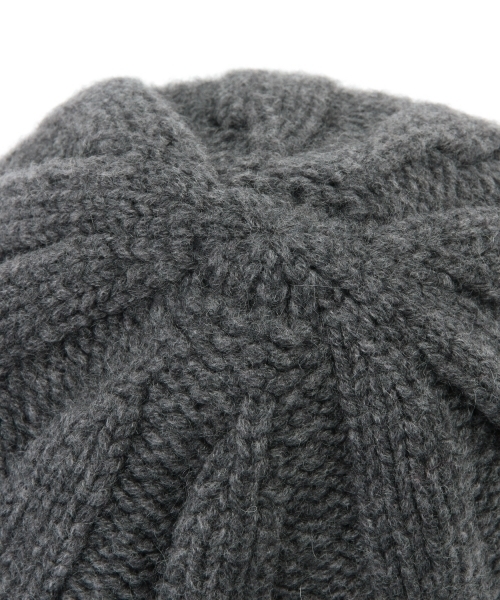 BEAMS PLUS（ビームスプラス）の「BEAMS PLUS / カシミヤ ワッチキャップ（ニットキャップ/ビーニー・メンズ・チャコールグレー/ブラック/ネイビー・ONE SIZE）」の16枚目の写真