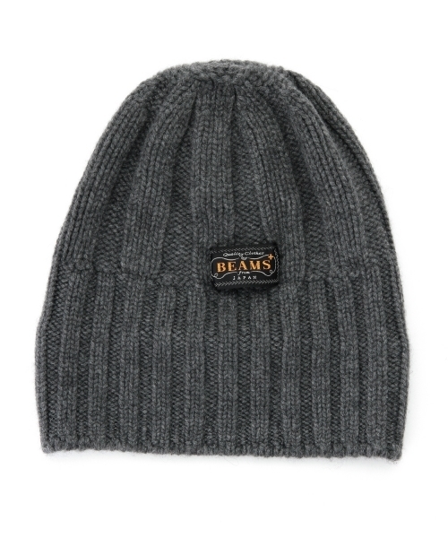 BEAMS PLUS（ビームスプラス）の「BEAMS PLUS / カシミヤ ワッチキャップ（ニットキャップ/ビーニー・メンズ・チャコールグレー/ブラック/ネイビー・ONE SIZE）」の18枚目の写真