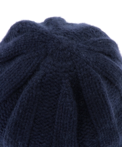 BEAMS PLUS（ビームスプラス）の「BEAMS PLUS / カシミヤ ワッチキャップ（ニットキャップ/ビーニー・メンズ・チャコールグレー/ブラック/ネイビー・ONE SIZE）」の12枚目の写真