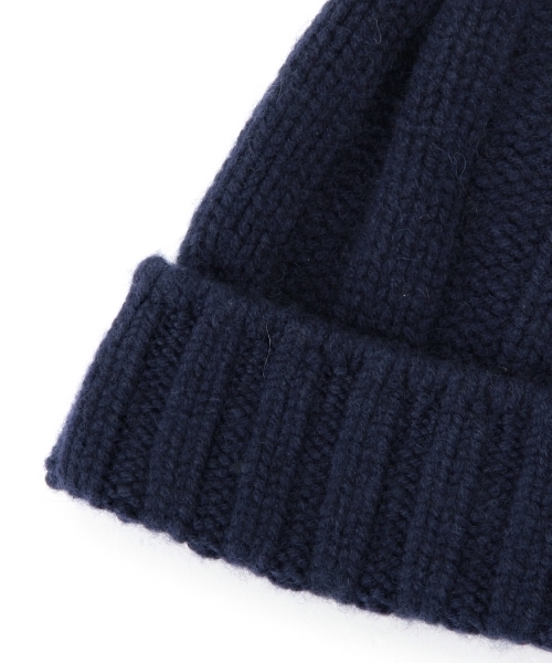 BEAMS PLUS（ビームスプラス）の「BEAMS PLUS / カシミヤ ワッチキャップ（ニットキャップ/ビーニー・メンズ・チャコールグレー/ブラック/ネイビー・ONE SIZE）」の13枚目の写真