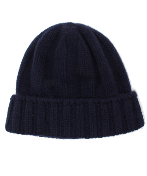 BEAMS PLUS（ビームスプラス）の「BEAMS PLUS / カシミヤ ワッチキャップ（ニットキャップ/ビーニー・メンズ・チャコールグレー/ブラック/ネイビー・ONE SIZE）」の4枚目の写真