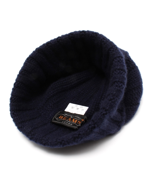 BEAMS PLUS（ビームスプラス）の「BEAMS PLUS / カシミヤ ワッチキャップ（ニットキャップ/ビーニー・メンズ・チャコールグレー/ブラック/ネイビー・ONE SIZE）」の6枚目の写真