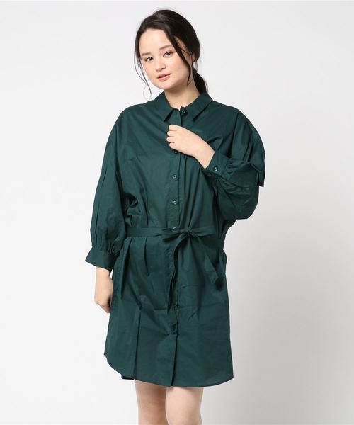 Crowns Wide セール Crowns ボンバーシャツ Bowl ロデオクラウンズワイドボウル のファッション トップス Wide ワンピース シャツ ブラウス Rodeo